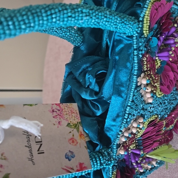 NWT India Beaded Bag - Picture 9 of 9